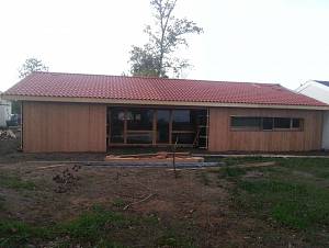 Maison individuelle à ossature bois construite à Bénesse-Maremne (40)