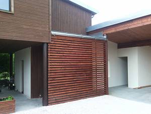 Chantier de maison individuelle à ossature bois (Moutet)