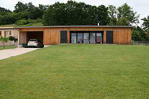 Autre maison individuelle à ossature bois construite à Villeneuve-de-Rivière (31)